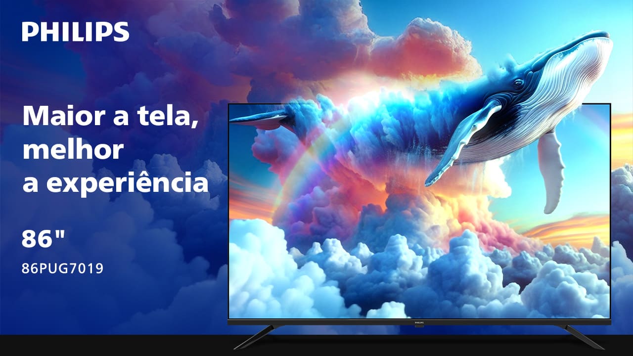 Smart TV LED 86" Ultra HD 4K Philips 86PUG7019/78