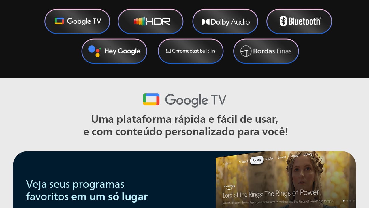 Smart TV LED 86" Ultra HD 4K Philips 86PUG7019/78