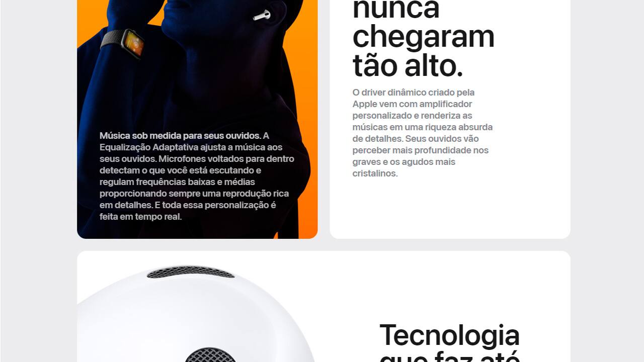 Apple AirPods 3ª geração Estojo Recarga Lightning