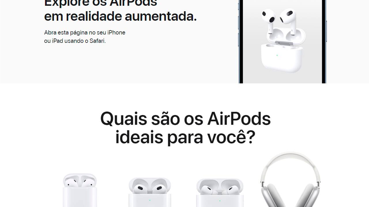 Apple AirPods 3ª geração Estojo Recarga Lightning