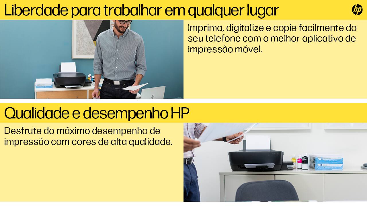 Impressora Multifuncional HP Ink Tank 416 Tinta Continua Cor Wi-Fi Scanner (Z4B55A)