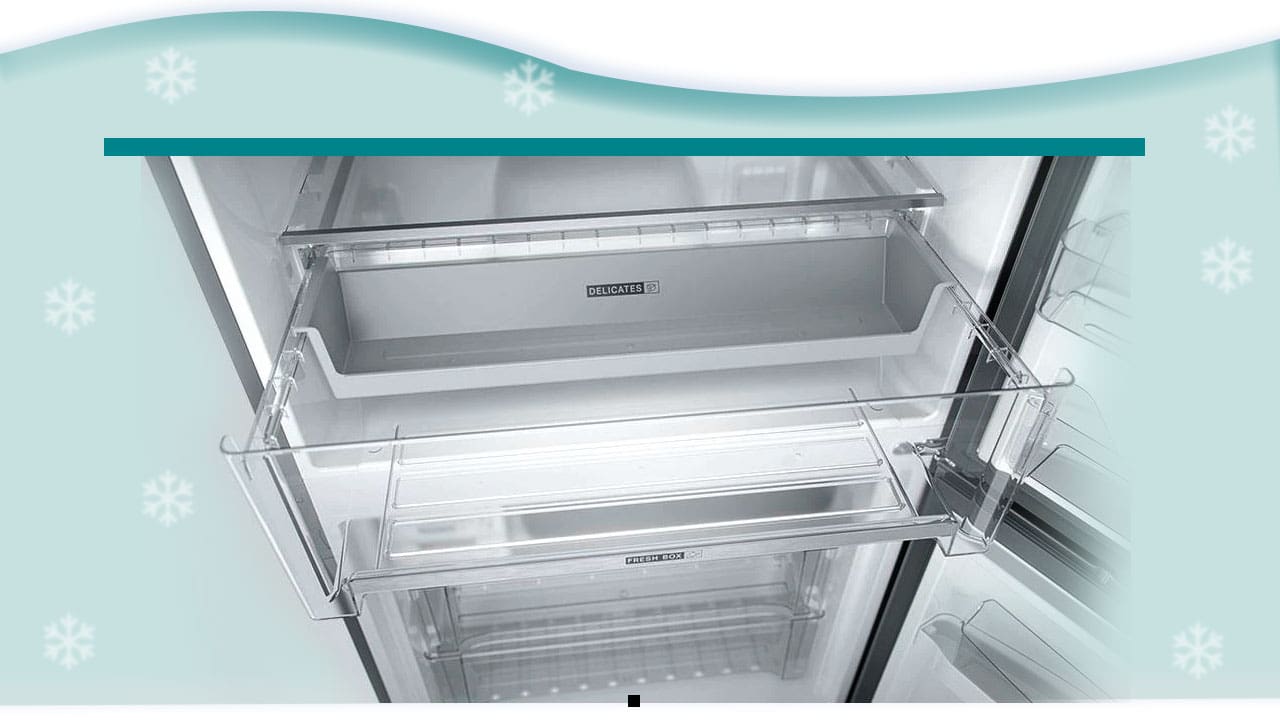 Gavetão Fresh Box com compartimento Delicates Vazio