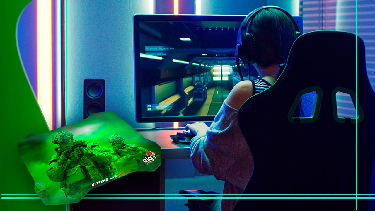 Mouse Pad Gamer ELG Sense Control