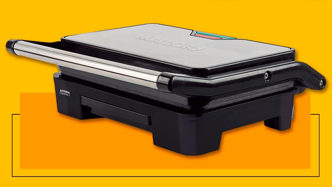 Grill Inox Mallory Asteria Compact voltagem