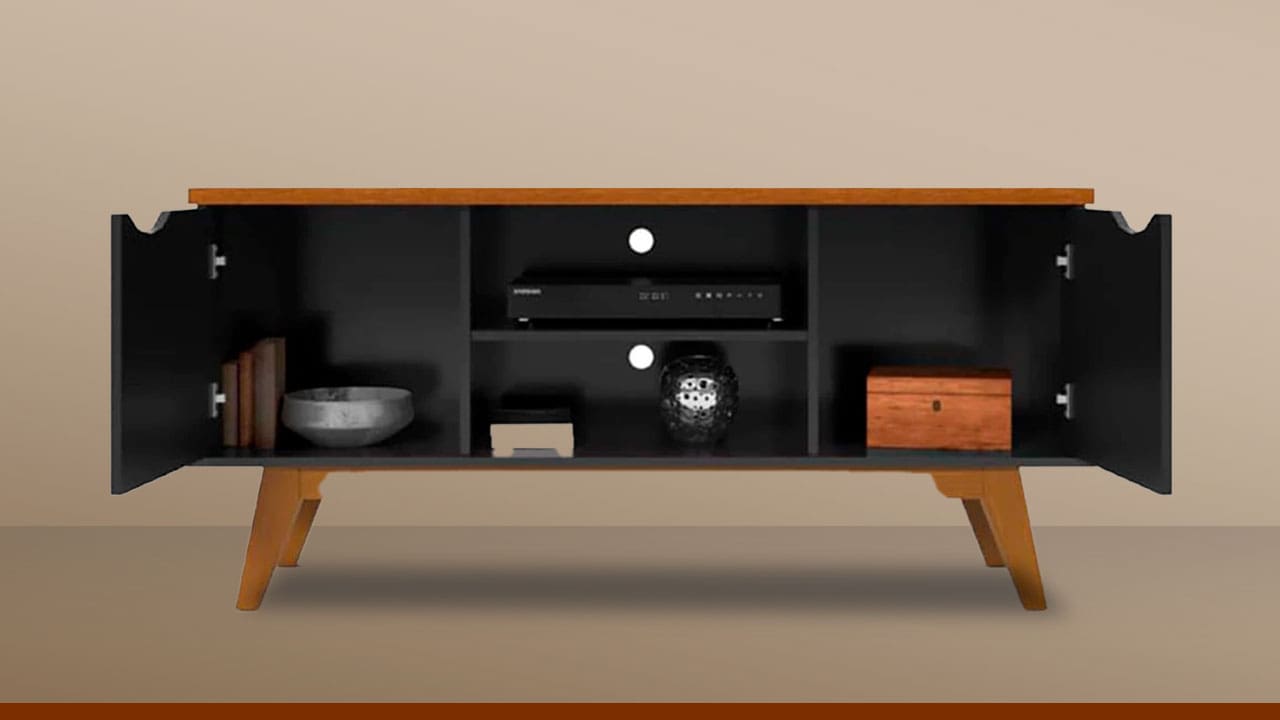 Rack Patrimar Marselha com portas abertas