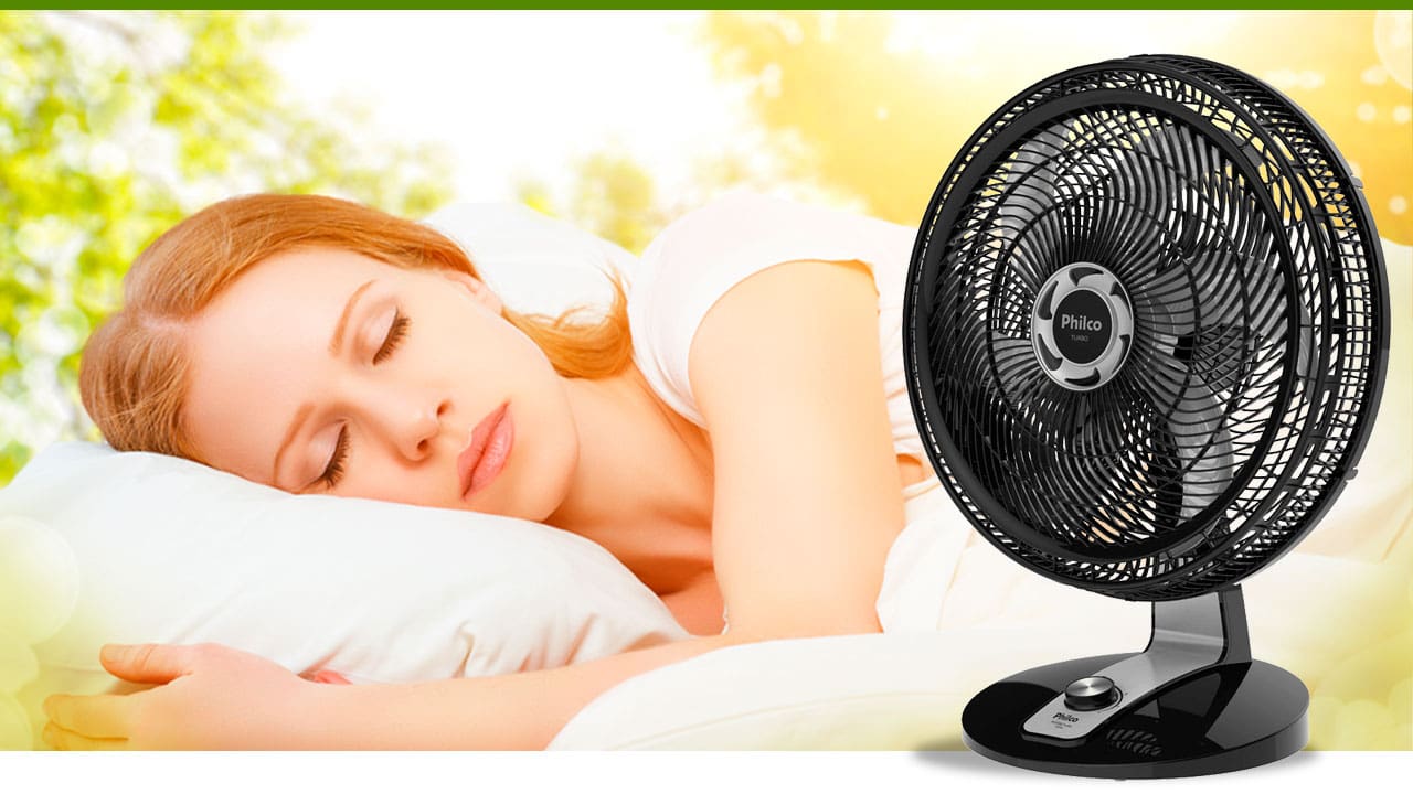 Ventilador Mesa Philco Turbo PVT500 Preto