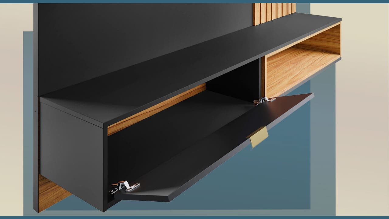 Painel Home Colibri Tocantins porta basculante