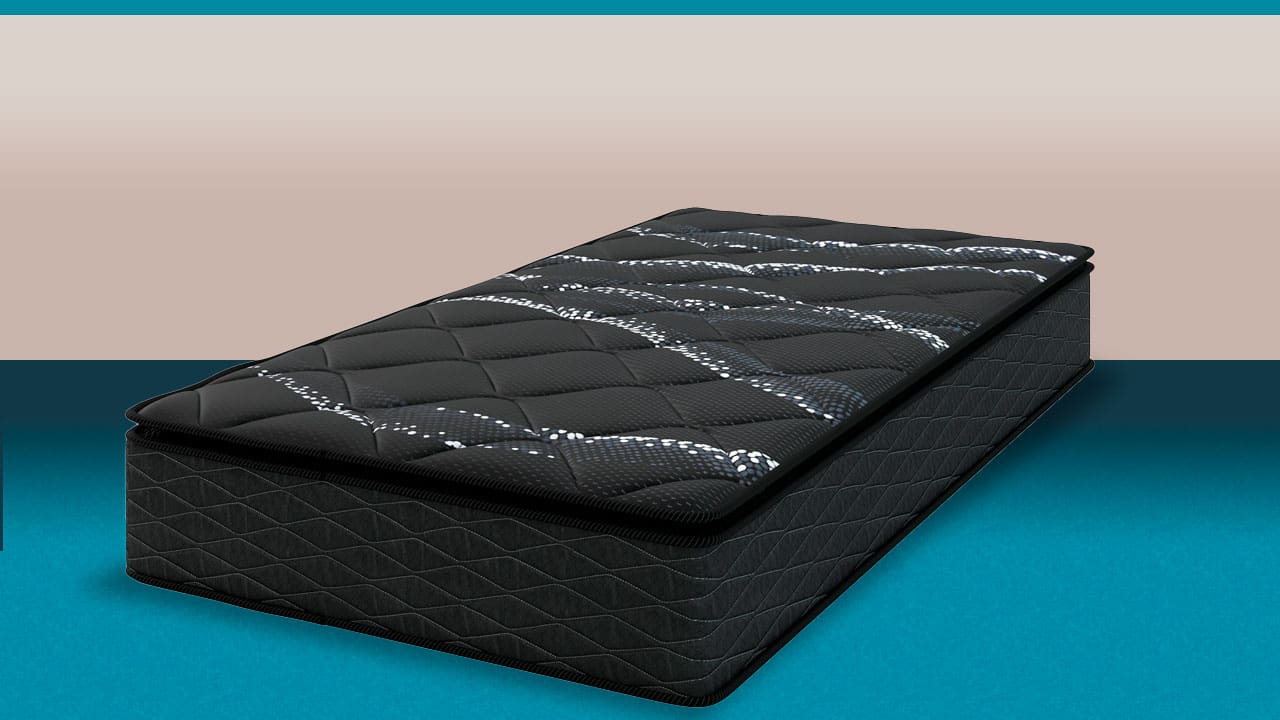 Colchão Solteiro Umaflex New Itália Preto 
