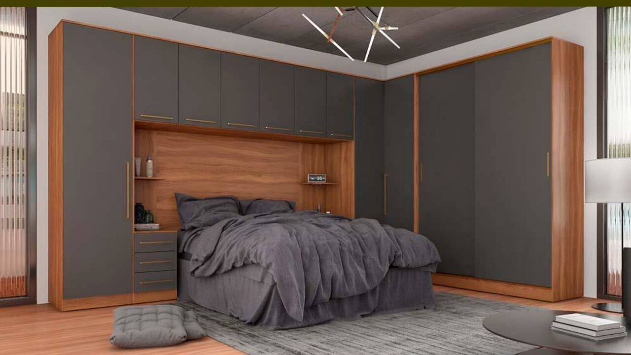 Guarda Roupa Demóbile Escócia Flex 7 Peças