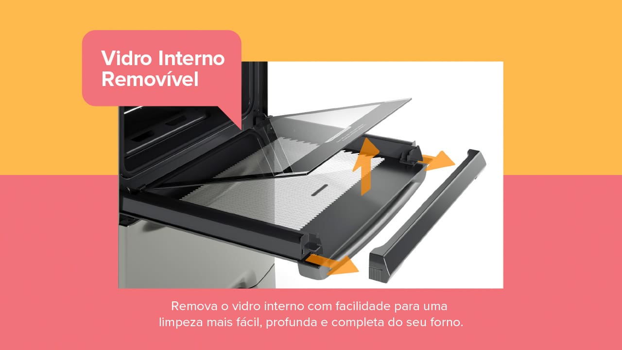 Fogão 4 Bocas Continental FC4IS Inox