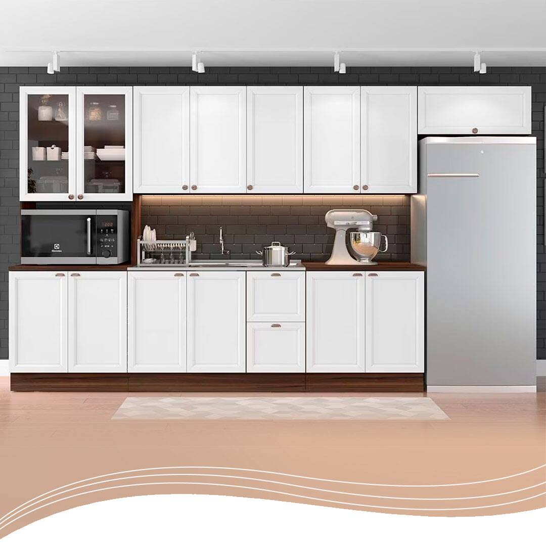 Cozinha Compacta Unna Poliman 7 Peças