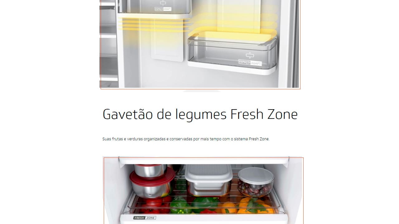 Geladeira Brastemp BRM54HBA Branca 400L