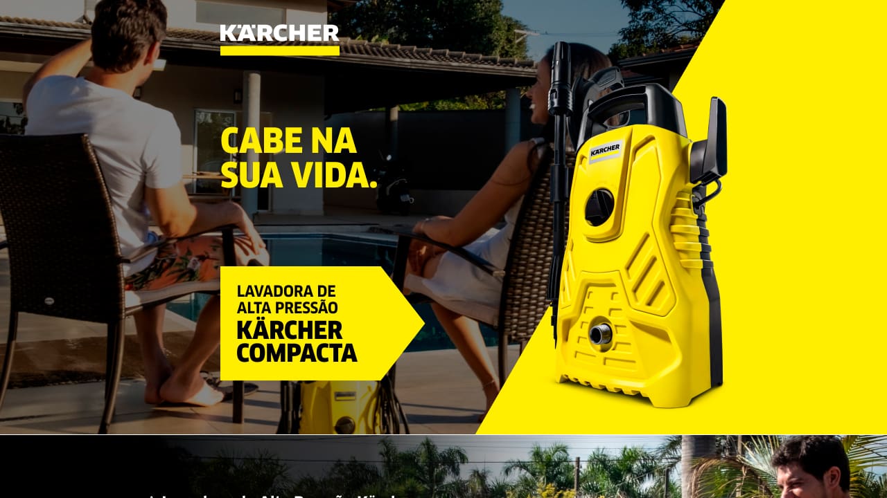 lavadora-alta-pressao-karcher-compacta