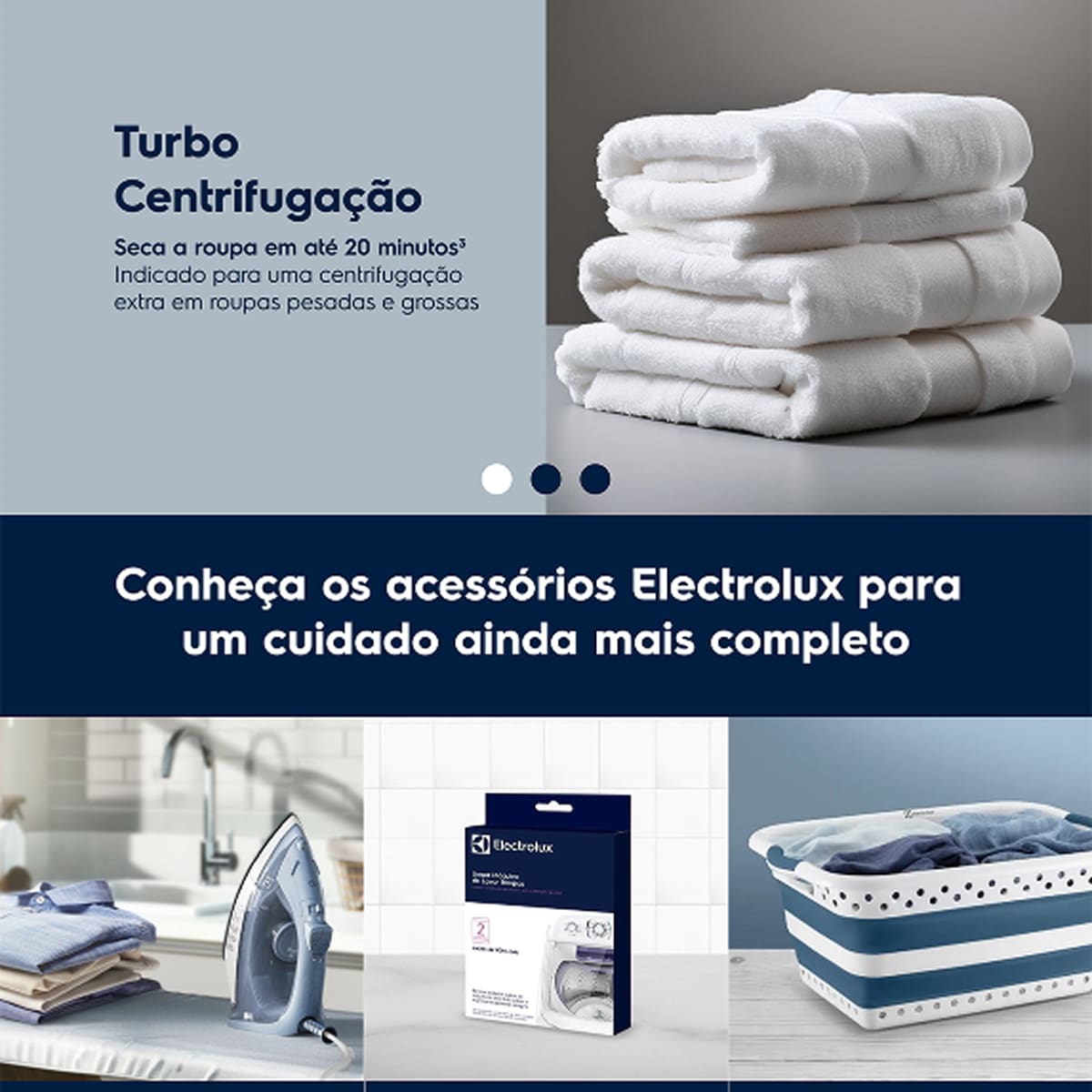  Máquina de Lavar 13kg Electrolux LDA13 Efficient