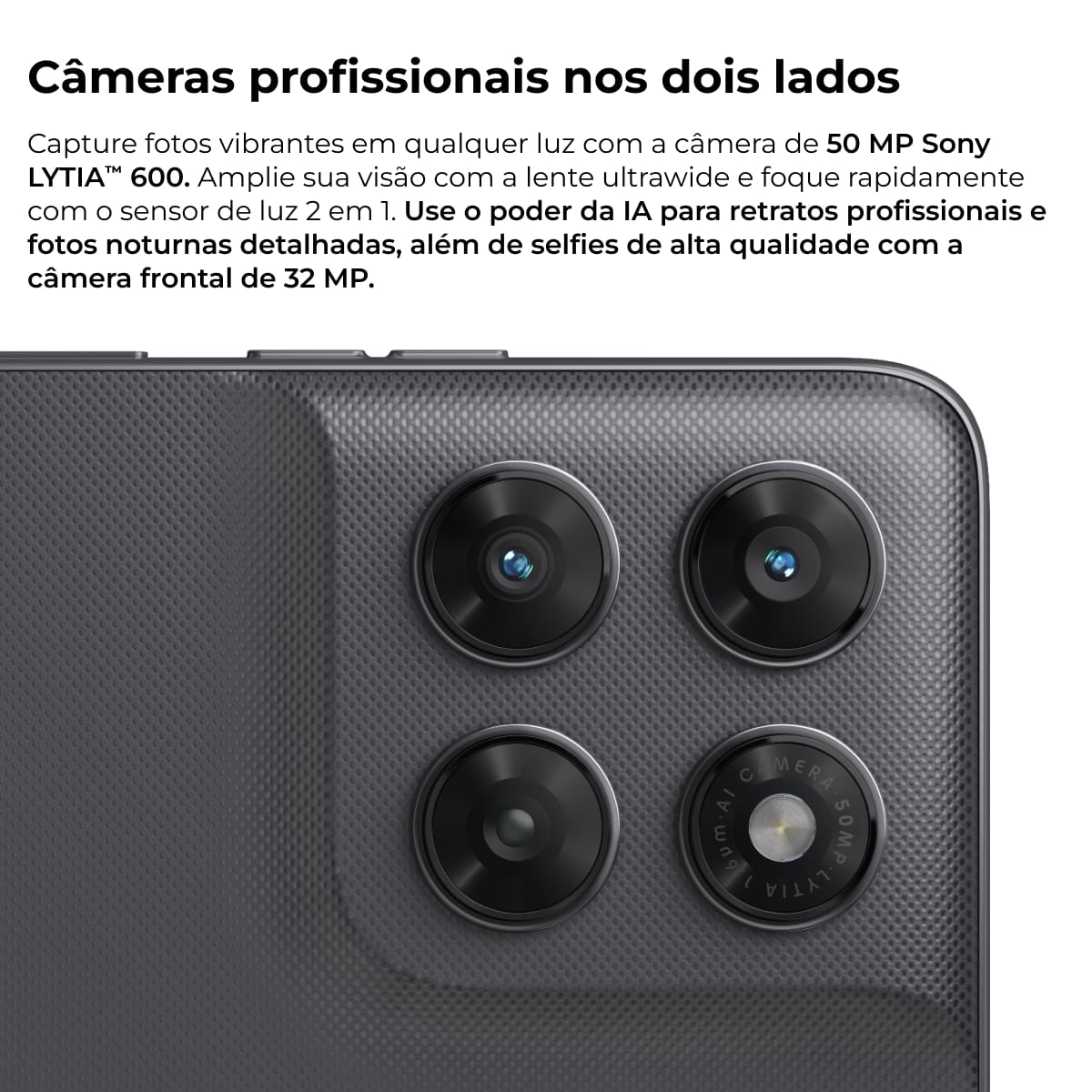 Smartphone Motorola Moto G47 5G 128GB 4GB RAM Câme...
