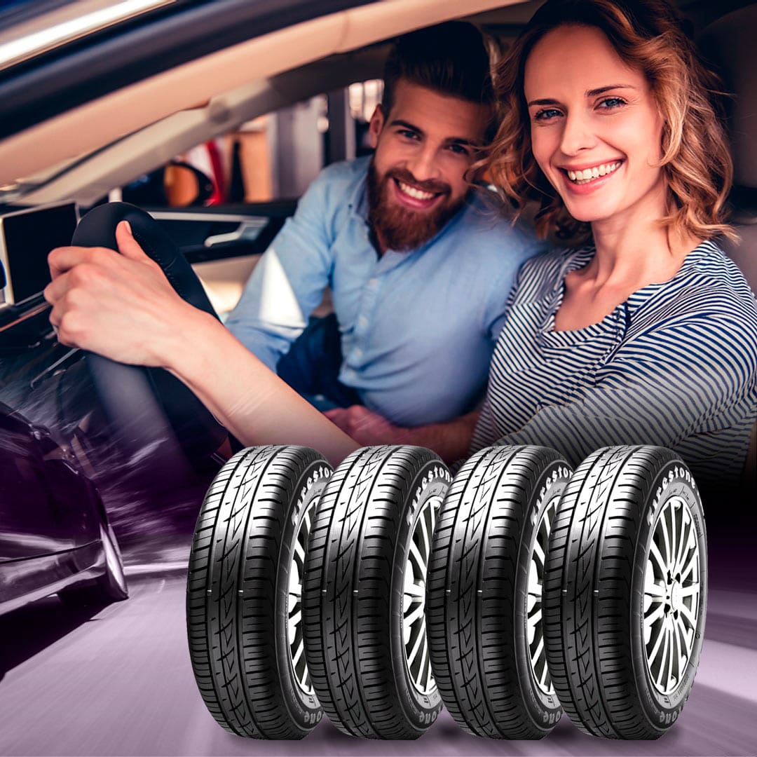 Pneu Firestone F600 Aro 14 com 4 Unidades