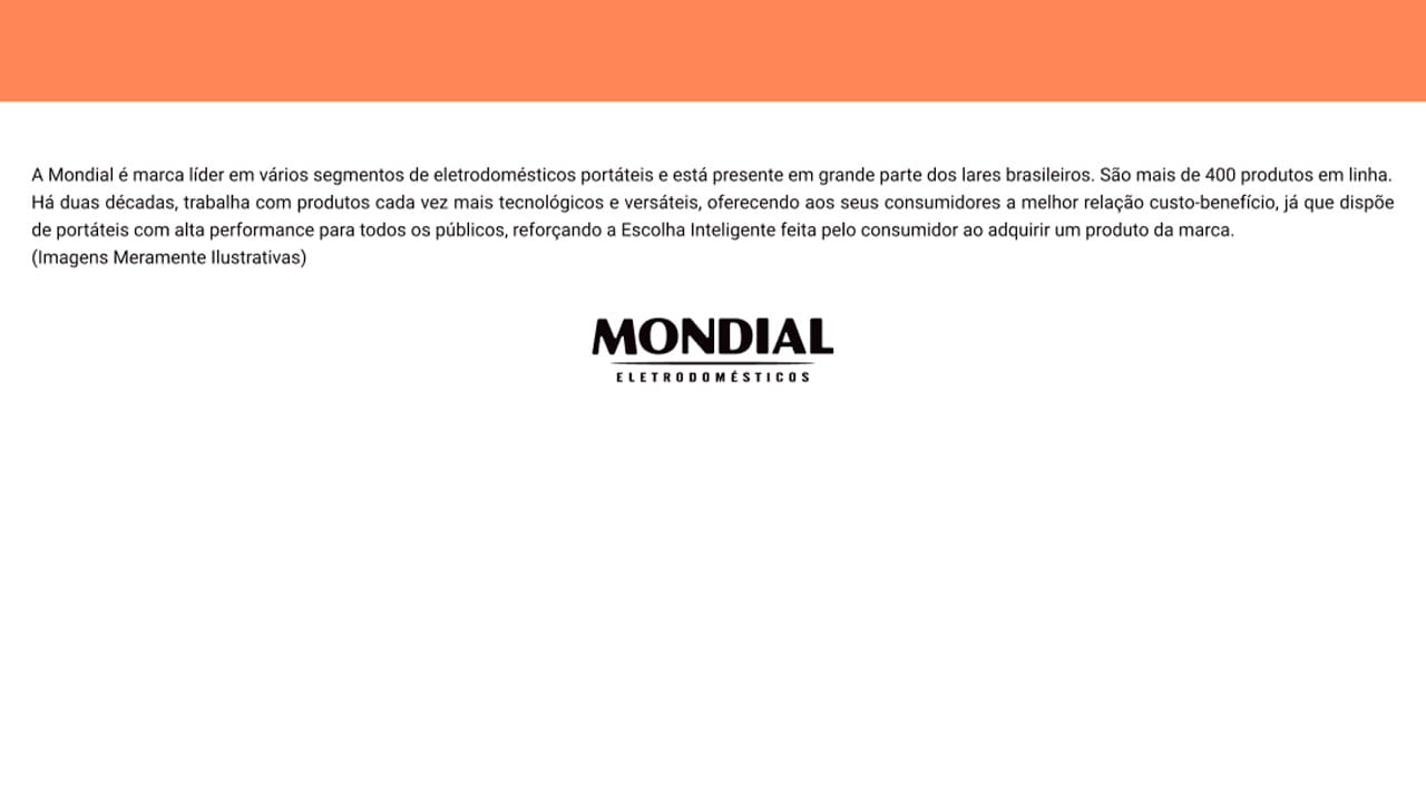 -Design moderno com decoração exclusiva: mais charme e beleza em sua cozinha; -Capacidade para até 10 xícaras; -Prepara arroz, risotos e muito mais; -Acompanha livro de receitas; -Válvula de saída de vapor: regula a pressão interna para um cozimento perfeito; -Tampa basculante com trava de segurança: permite a utilização prática e segura; -Revestimento antiaderente: facilita a limpeza; -Lâmpada Piloto: indica o funcionamento do aparelho; -Alça que facilita o transporte; -Coletor de vapor: recolhe a água