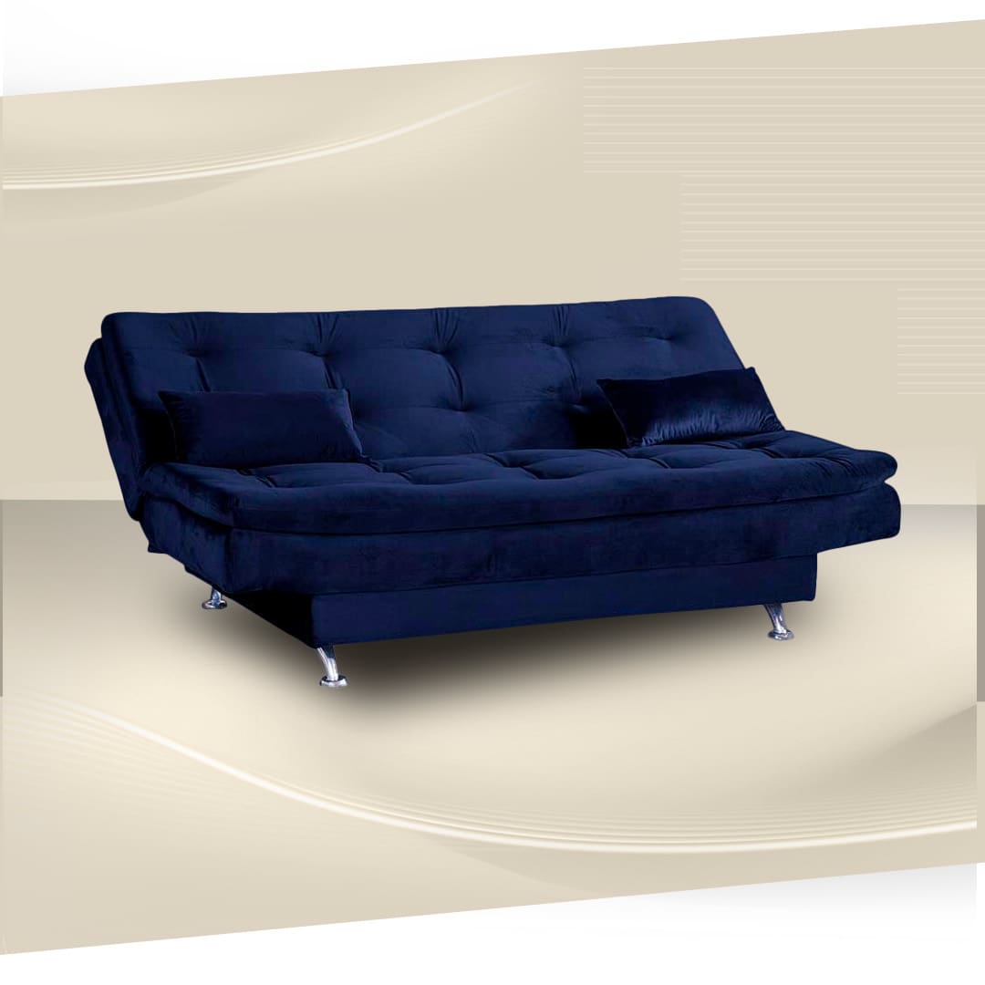 Sofá-cama Matrix Leone estrutura medidas