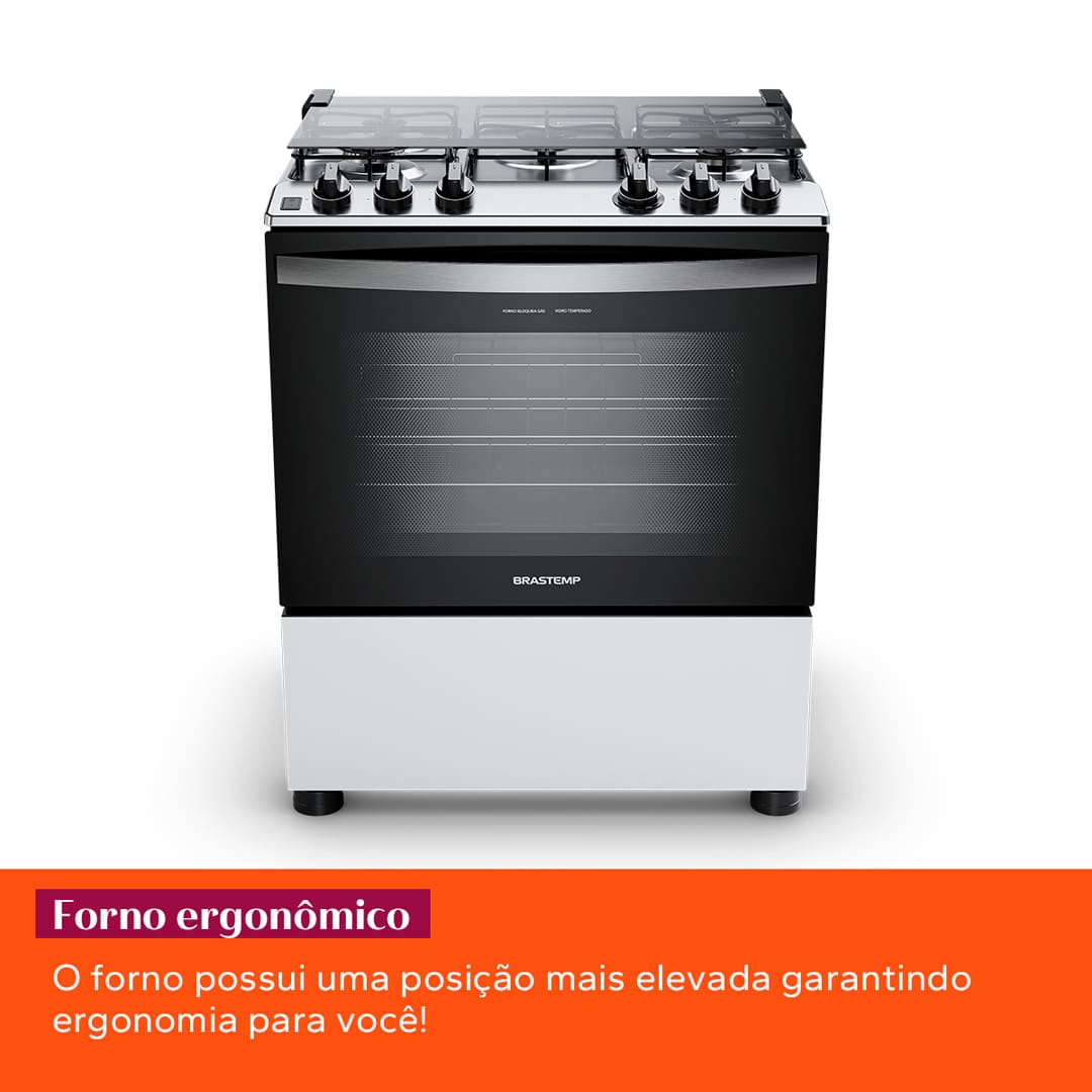 Fogão Brastemp 5 Bocas BFS5NDB