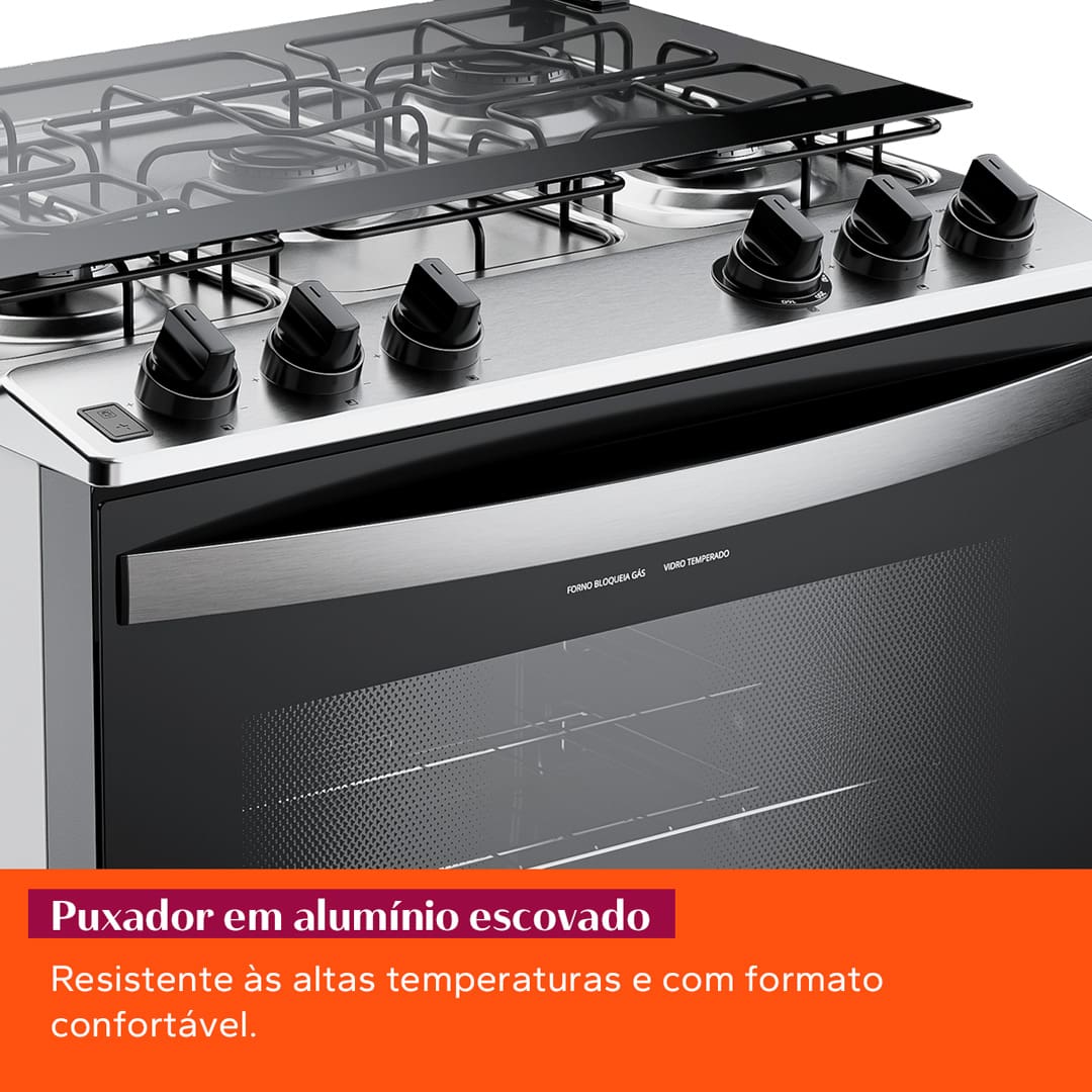 Fogão Brastemp 5 Bocas BFS5NDB