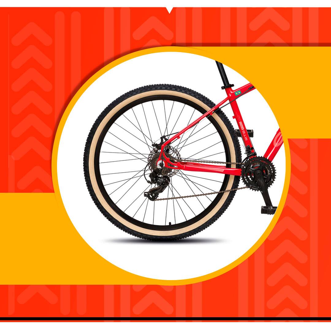 Bicicleta Aro 29 Colli Bike Alure estrutura material