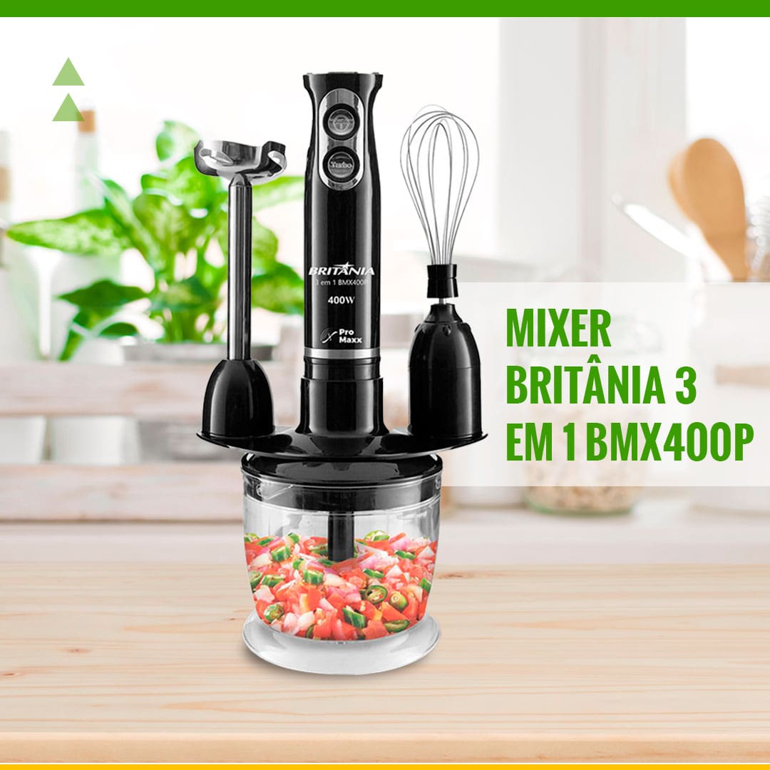 Mixer Britânia 3 em 1 BMX400P