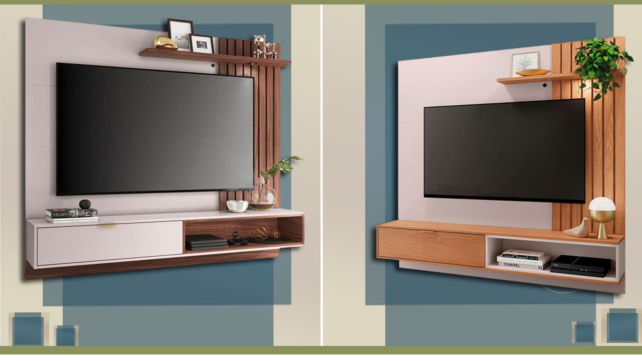 Painel Home Colibri Tocantins Nicho para outros aparelhos eletrônicos