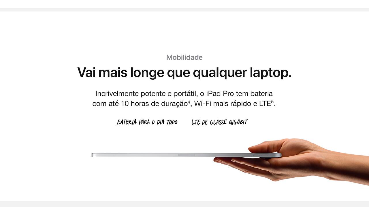 Apple iPad Pro 12.9” Cinza Espacial 