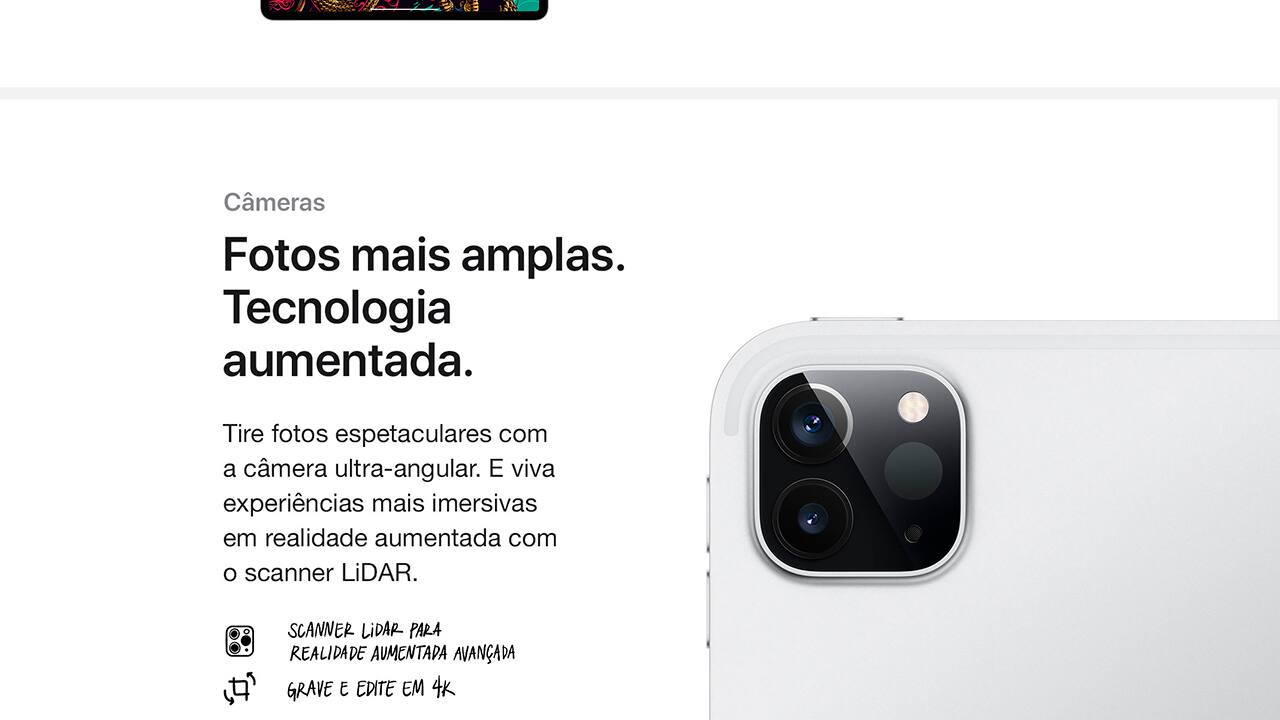 Apple iPad Pro 12.9” Cinza Espacial 