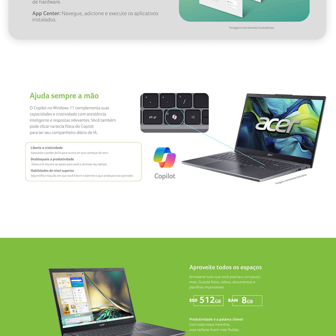 Notebook Acer Aspire 15