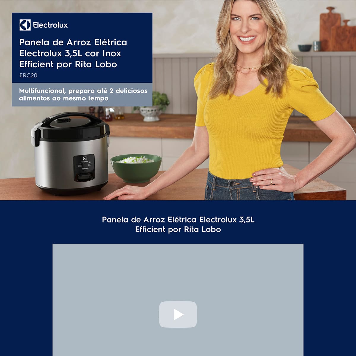 Panela Elétrica de Arroz Electrolux Efficient ERC2