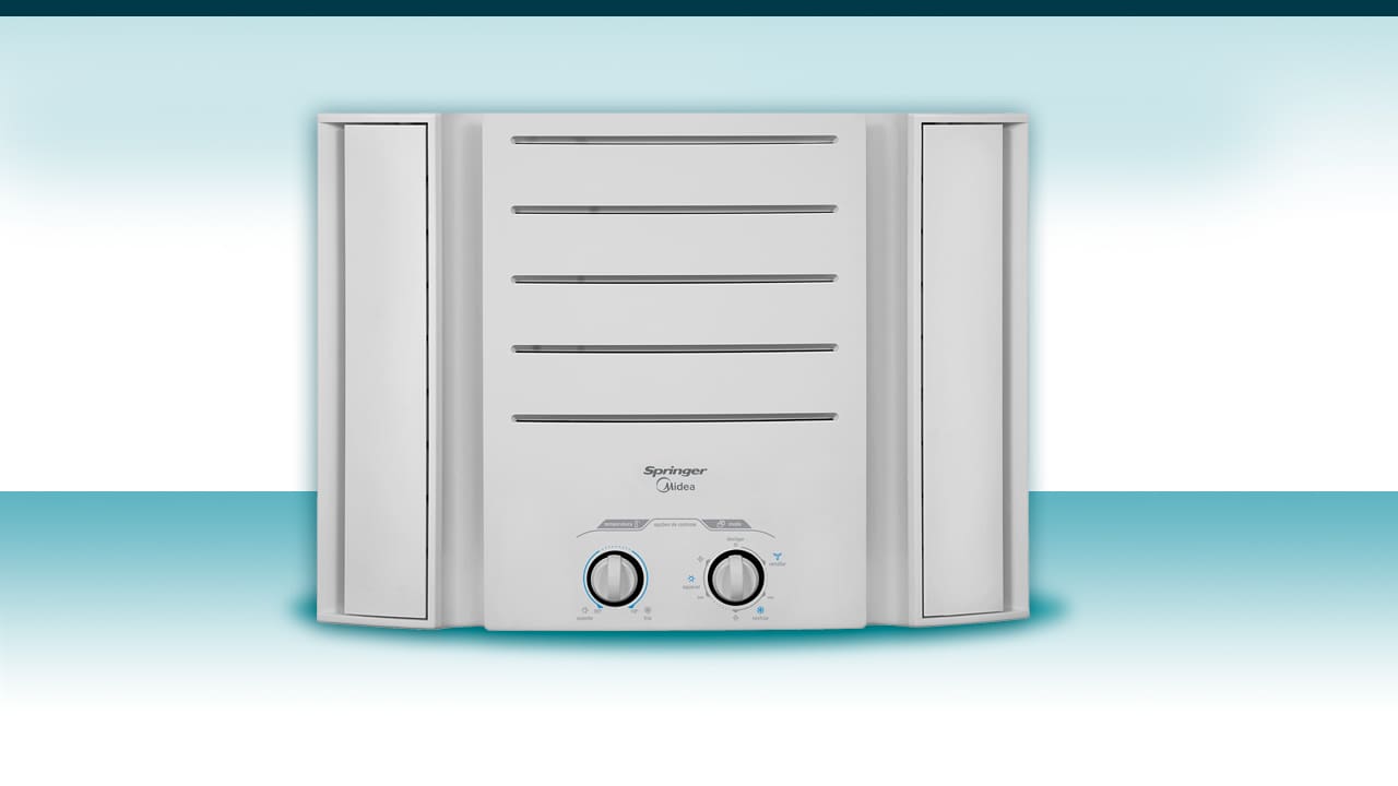 Ar-Condicionado Janela Springer Midea Frio Mecânico 10.000 BTUs