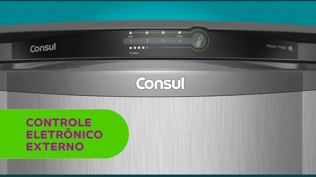 Refrigerador Consul Facilite CRB39AK Inox