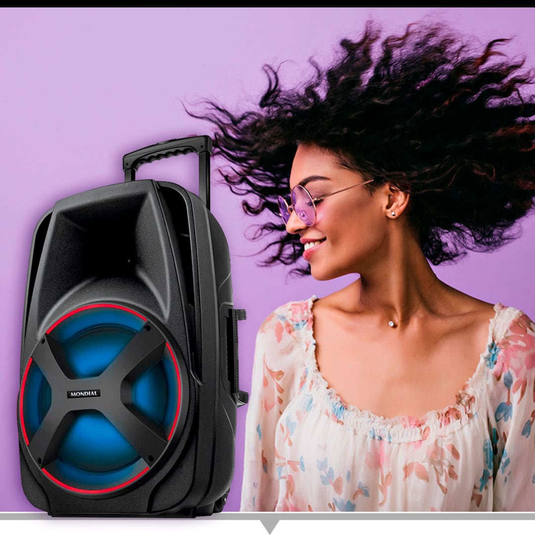 Caixa Amplificada Mondial CM-550