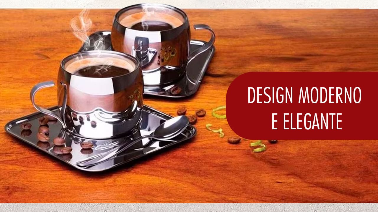 Conjunto para Cafezinho Tramontina Continental